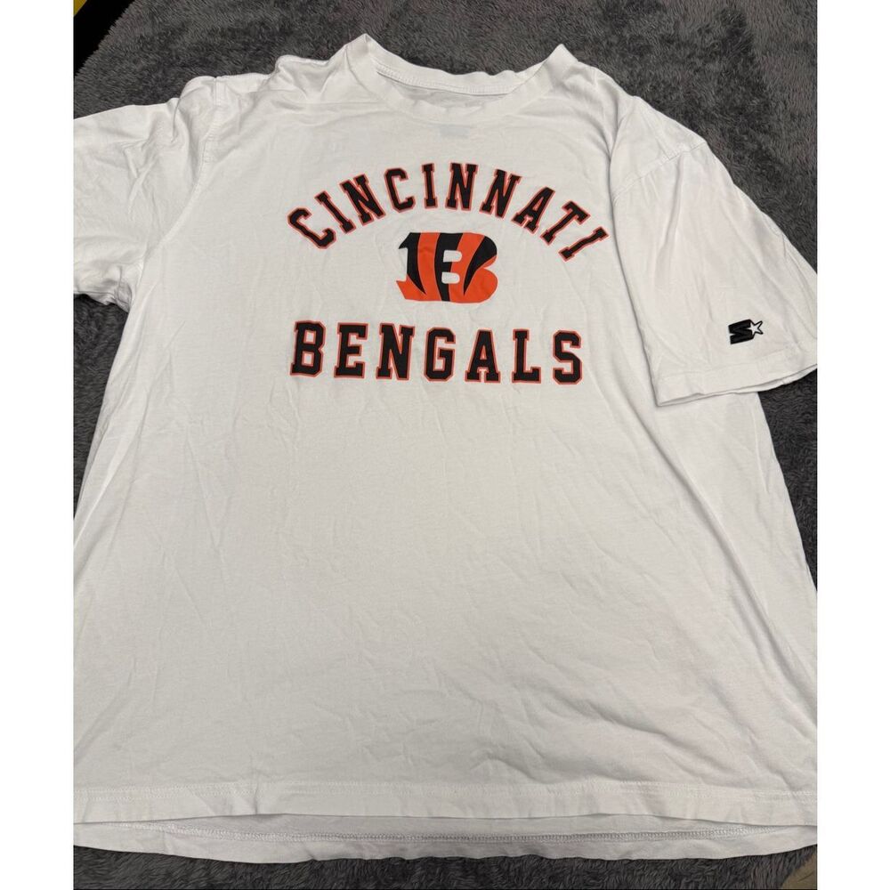 Starter Cincinnati Bengals T-shirt, Size Men’s 2XL